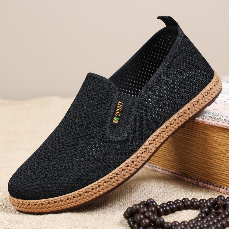 Men'S Shoes With Memory Foam - Мужские прогулочные туфли в старопекинском стиле,