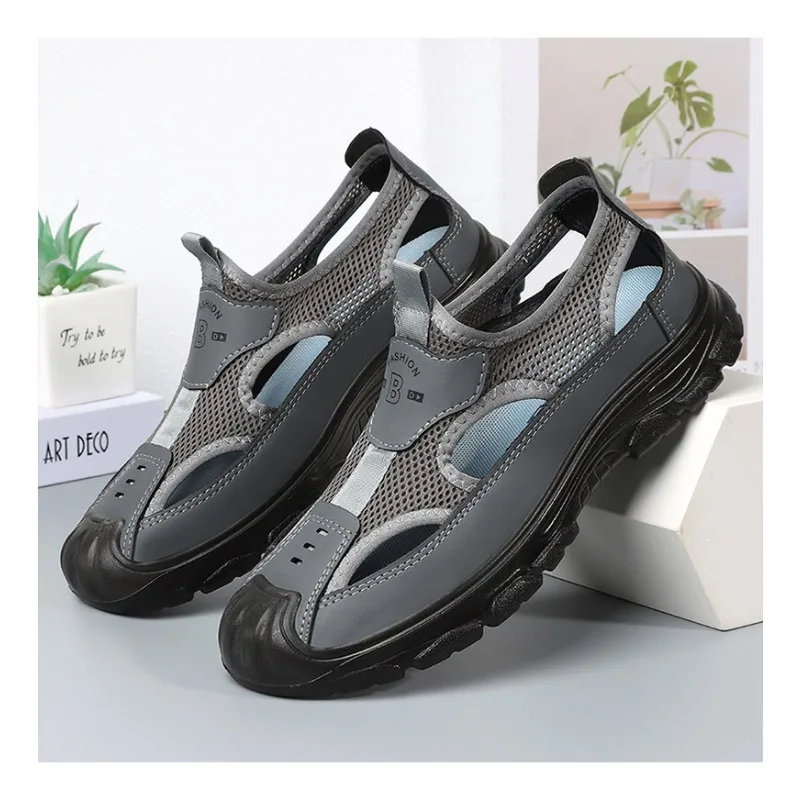 Men Shoes On Clearance - 2026 Мужские дышащие сандалии из сетки,