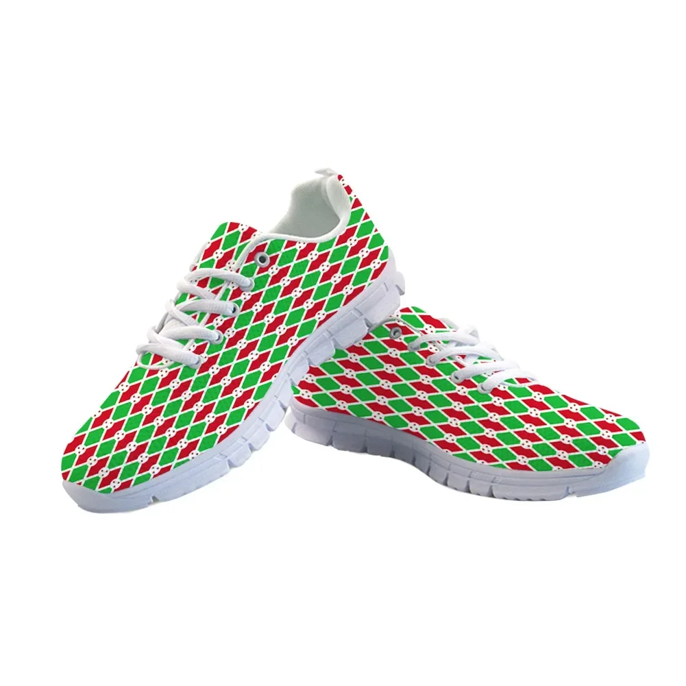 Men Shoes Name - Кроссовки с индивидуальным дизайном: флаг Бурунди,
