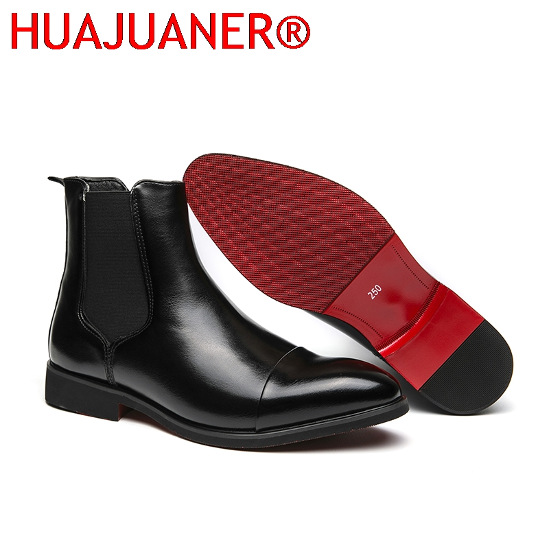 Men'S Shoes Hey Dude - Мужские черные ботинки челси в британском