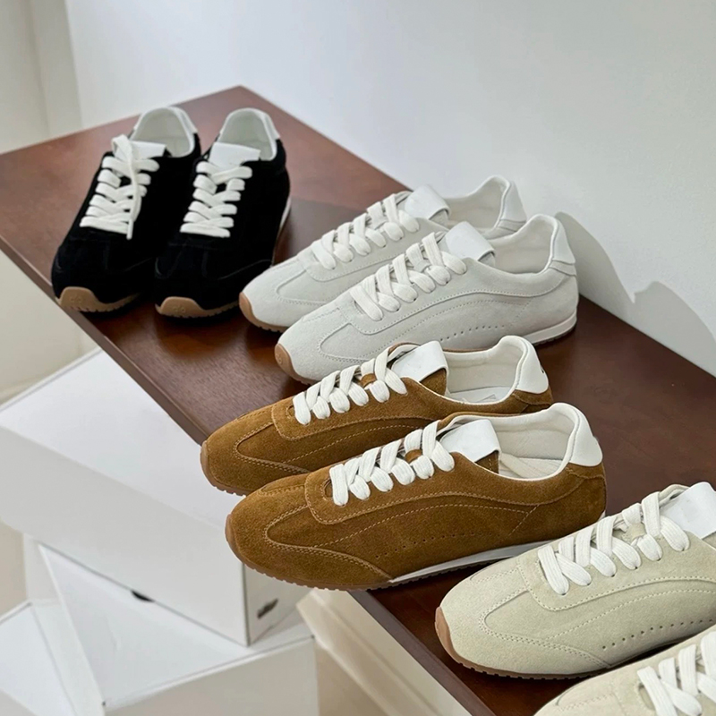 Men'S Shoes Dress Casual - Женская повседневная обувь унисекс, замшевые кроссовки