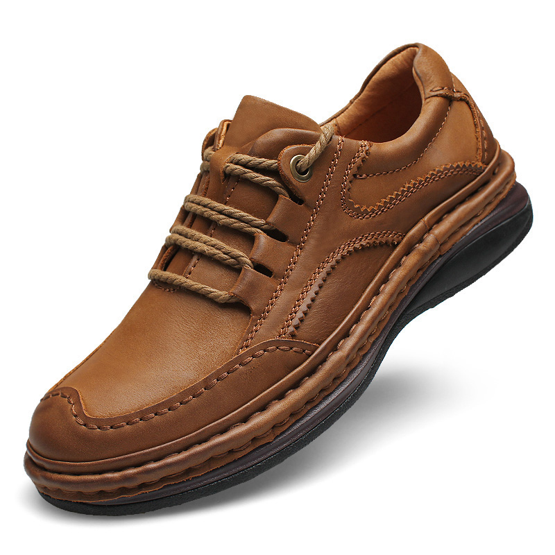 Men Shoes Under 100 - Мужская обувь из натуральной кожи обувь,