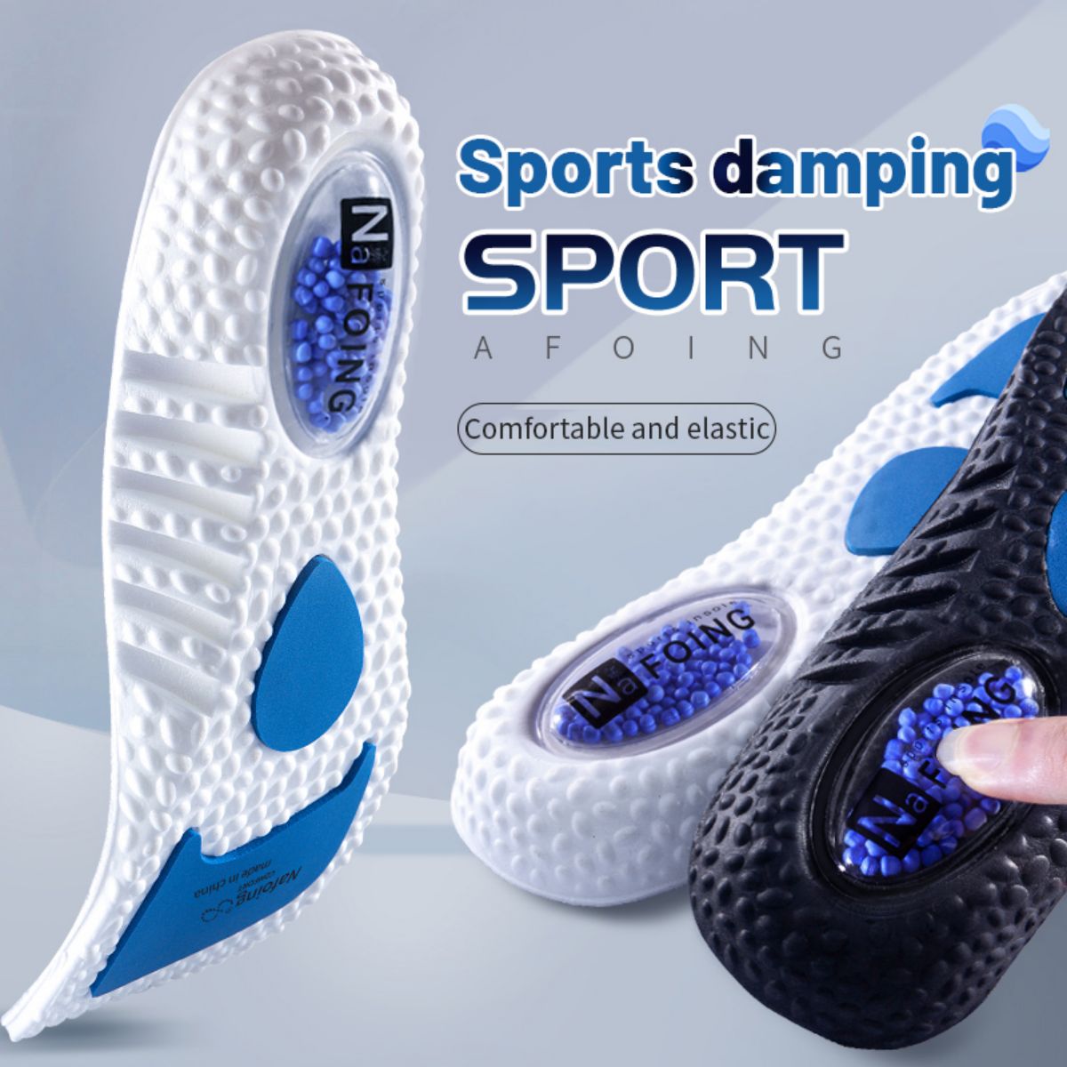 Men'S Shoes With Memory Foam - 1 пара обновленных спортивных амортизирующих стельок