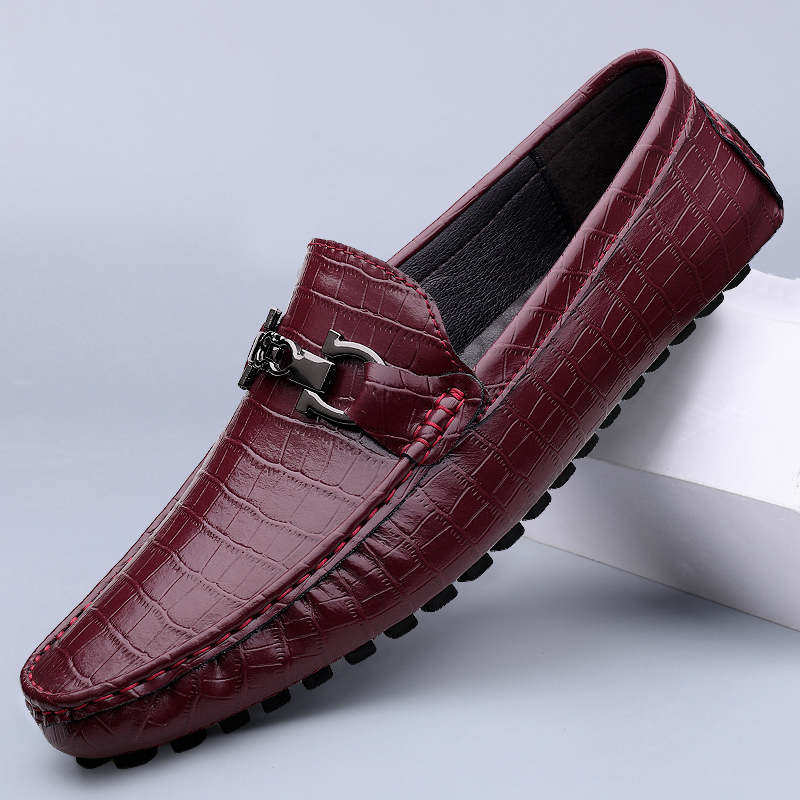 Men Shoes Under 100 - Мужские мокасины из натуральной телячьей кожи,