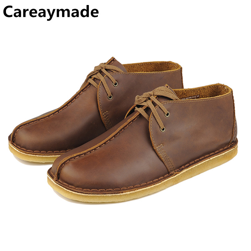 Men Shoes Under 100 - Мужские ботинки-ходунки из натуральной кожи, повседневные