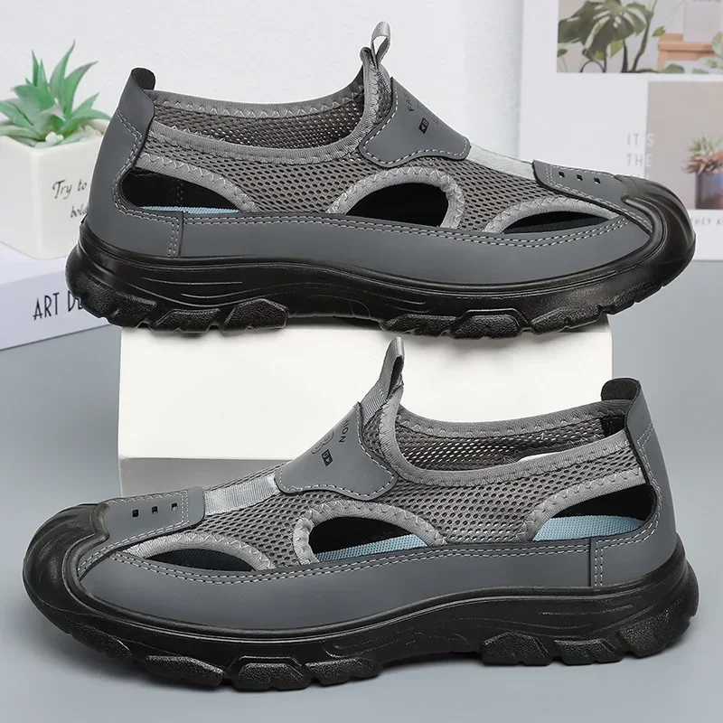 2026 Мужские дышащие сандалии  – обзор и цена Men Shoes On Clearance