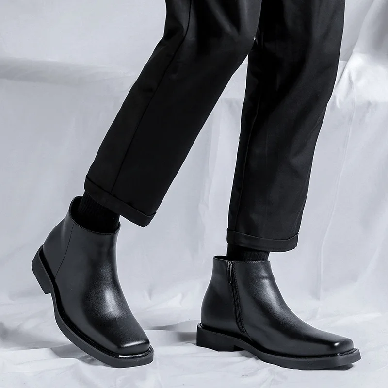 Черная новая модная мужская по – обзор и цена Men'S Shoes Hey Dude