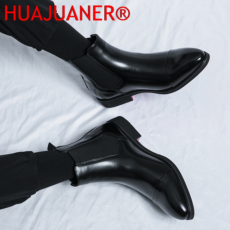 Мужские черные ботинки челси в – обзор и цена Men'S Shoes Hey Dude