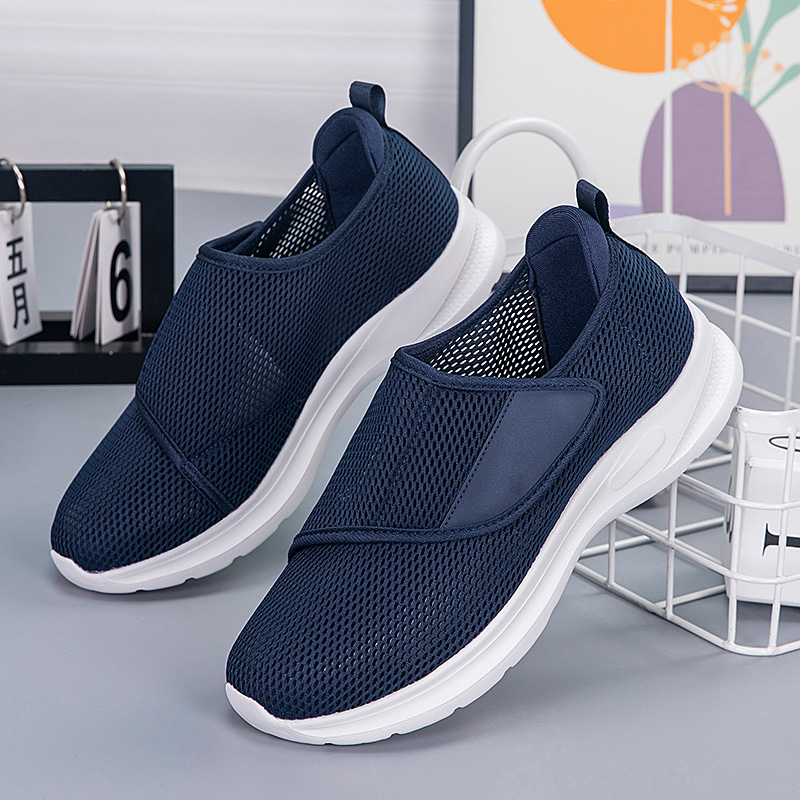 Мужские летние дышащие сетчаты – обзор и цена Men'S Shoes With Velcro