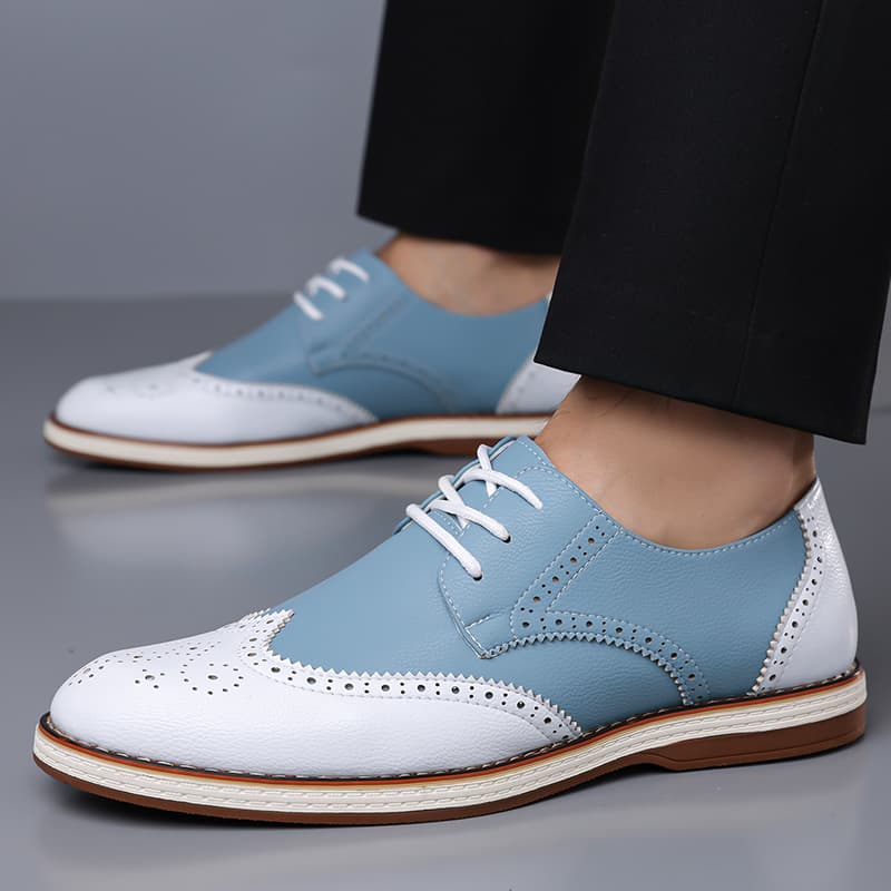 Мужские белые и синие двухцвет – обзор и цена Men'S Shoes Hey Dude
