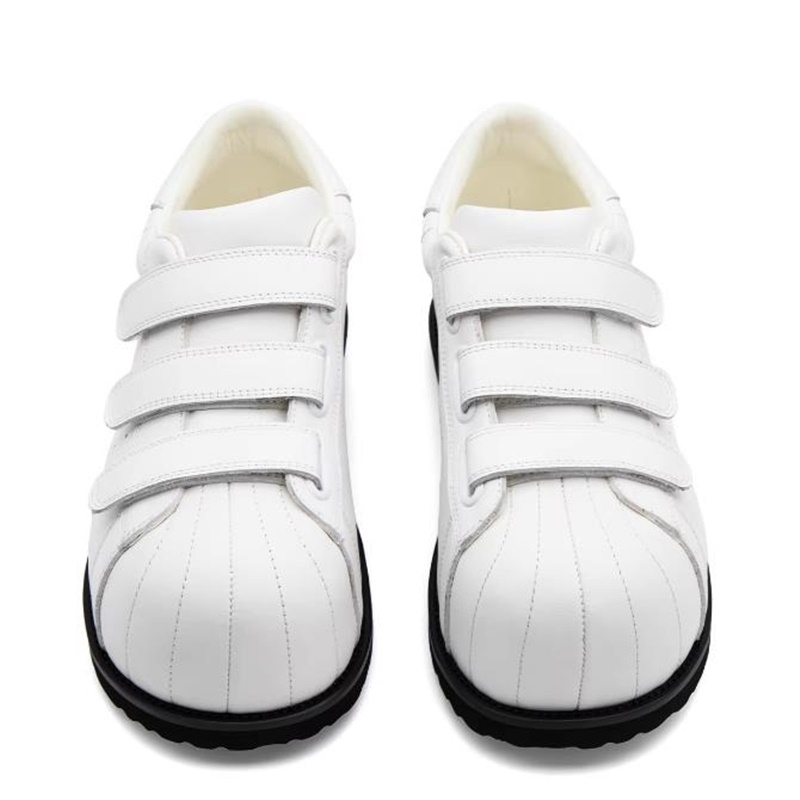 Мужские кожаные кеды с закрыты – обзор и цена Men'S Shoes With Velcro