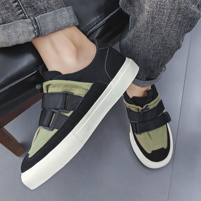 Мужская классическая парусинов – обзор и цена Men'S Shoes With Velcro