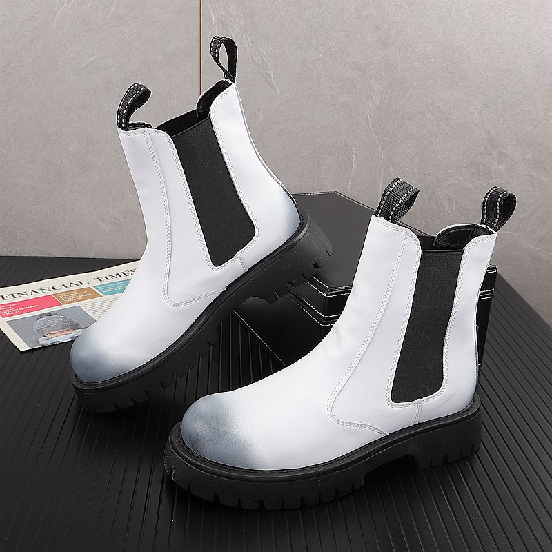 Мужские роскошные модные ботин – обзор и цена Men Shoes White Colour
