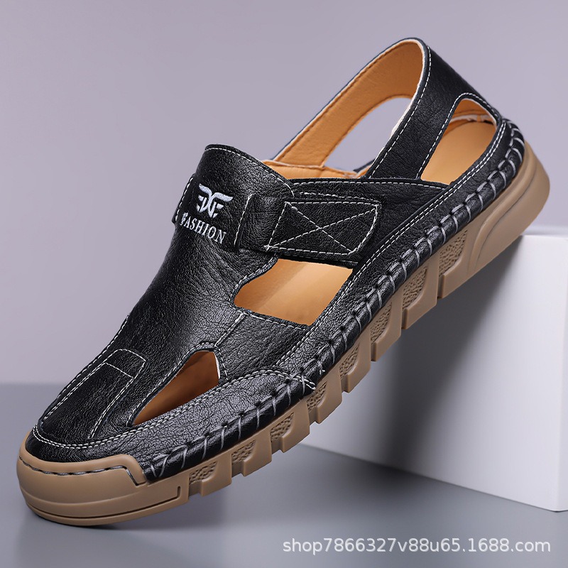 Мужские летние сандалии с перф – обзор и цена Men'S Shoes With Velcro