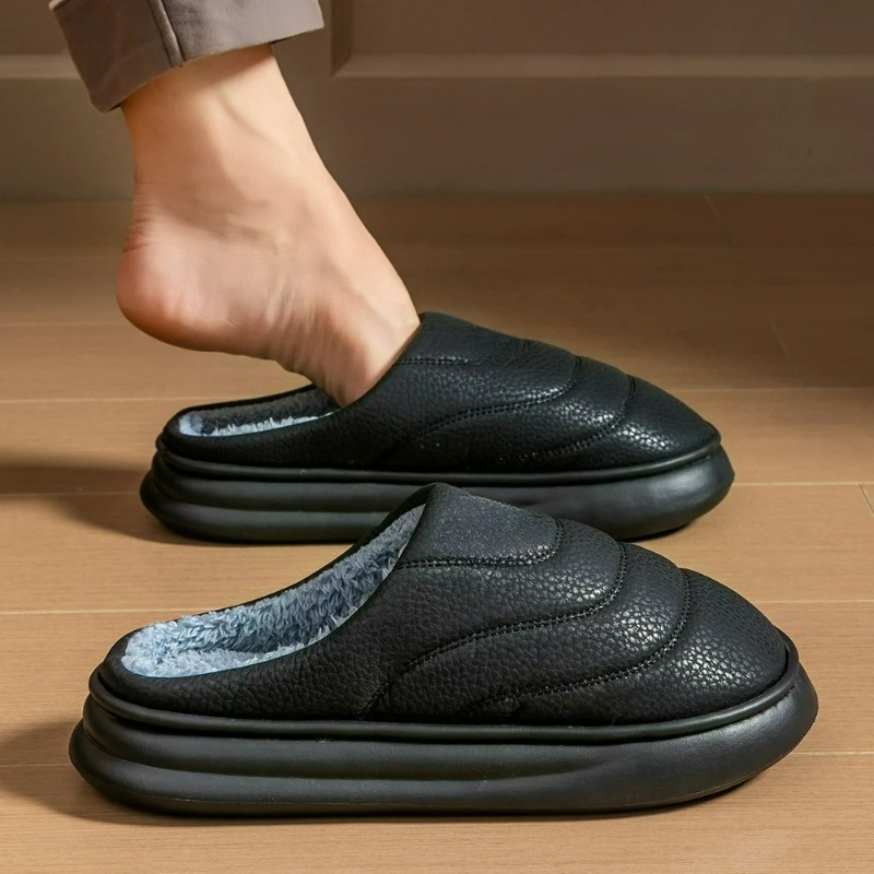 Теплые мужские тапочки из ЭВА  – обзор и цена Men'S Shoes With Memory Foam