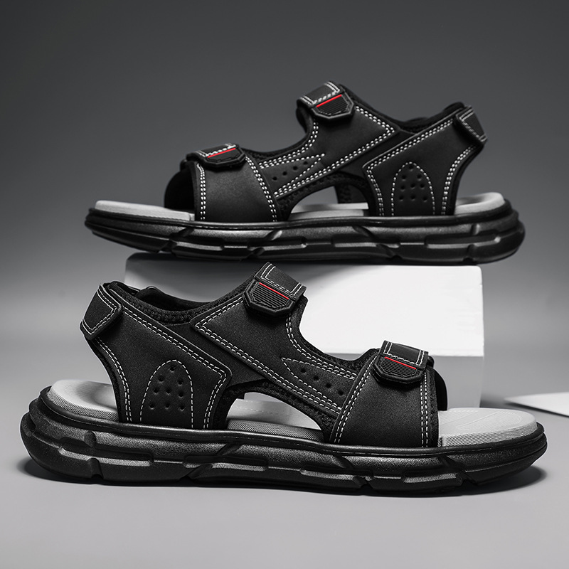 Мужские летние уличные сандали – обзор и цена Men'S Shoes With Velcro