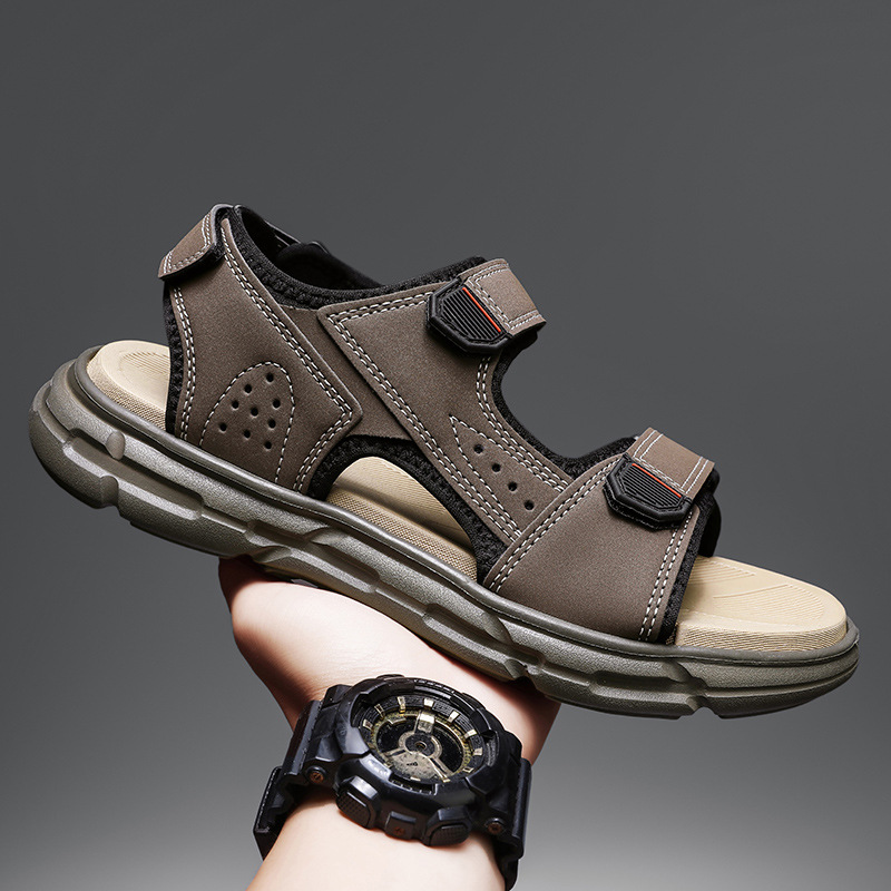 Мужские летние уличные сандали – обзор и цена Men'S Shoes With Velcro