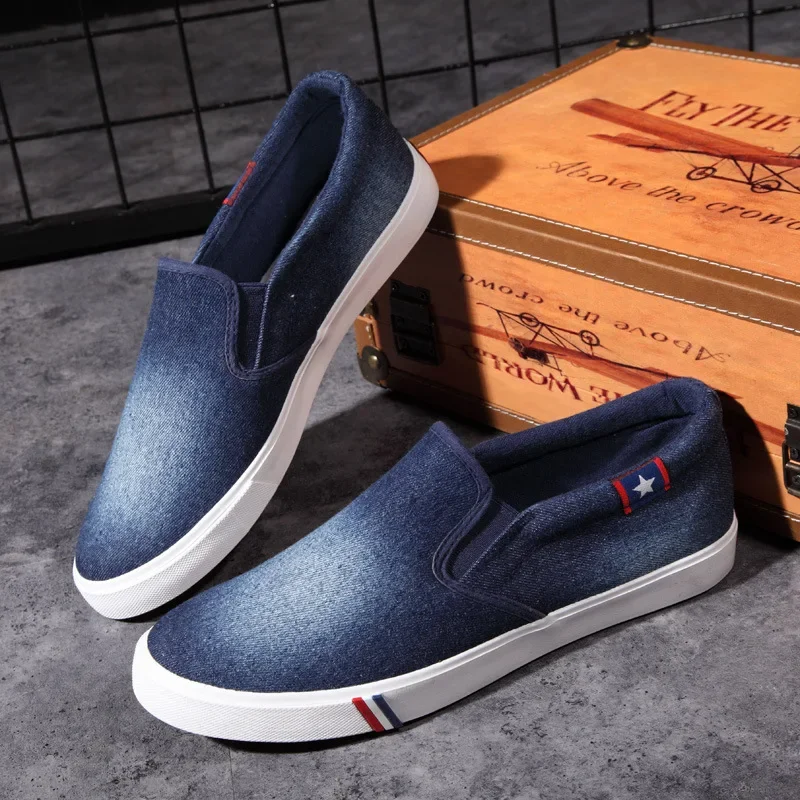Джинсовая мужская парусиновая  – обзор и цена Men Shoes Vans