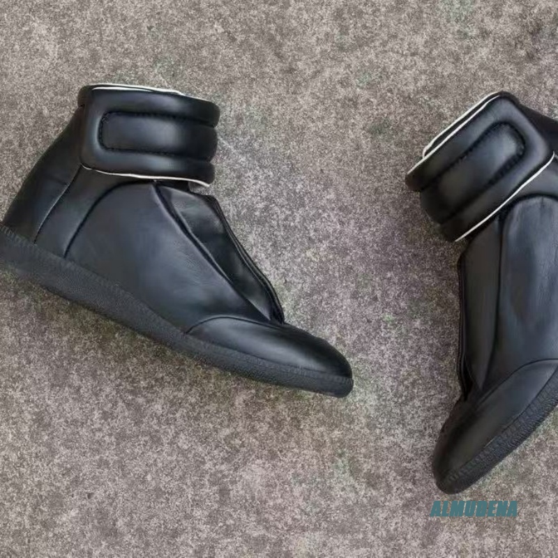 Черные однотонные мужские повс – обзор и цена Men'S Shoes With Velcro