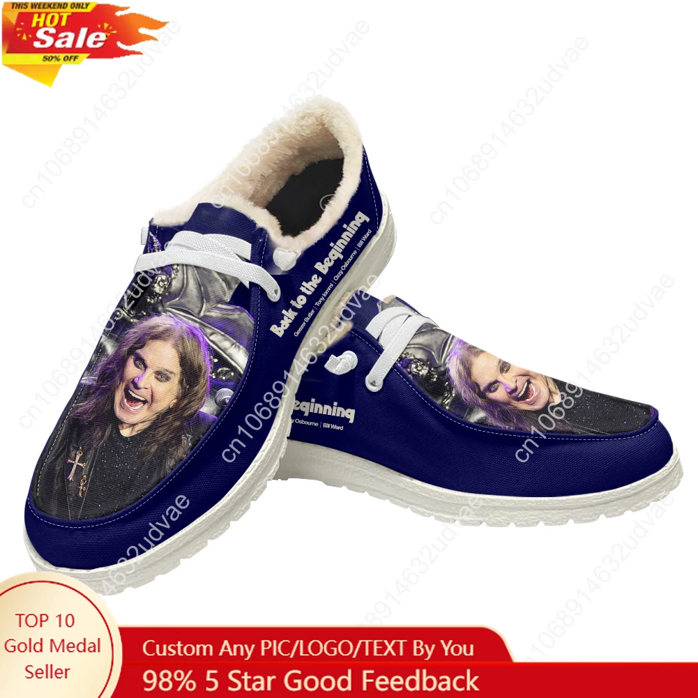 Плюшевые лоферы Ozzy Osbourne  – обзор и цена Men'S Shoes No Laces
