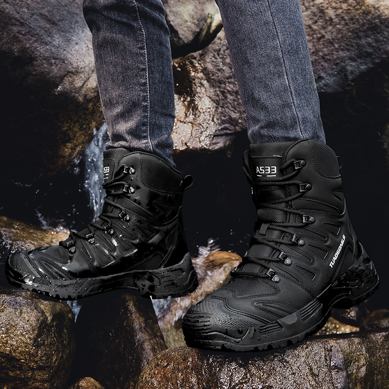 Мужская уличная тактическая тр – обзор и цена Men'S Shoes No Laces